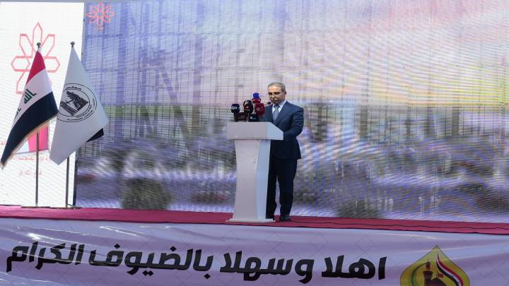 القاضي زيدان يضع حجر الأساس لمشروع دار القضاء في كربلاء